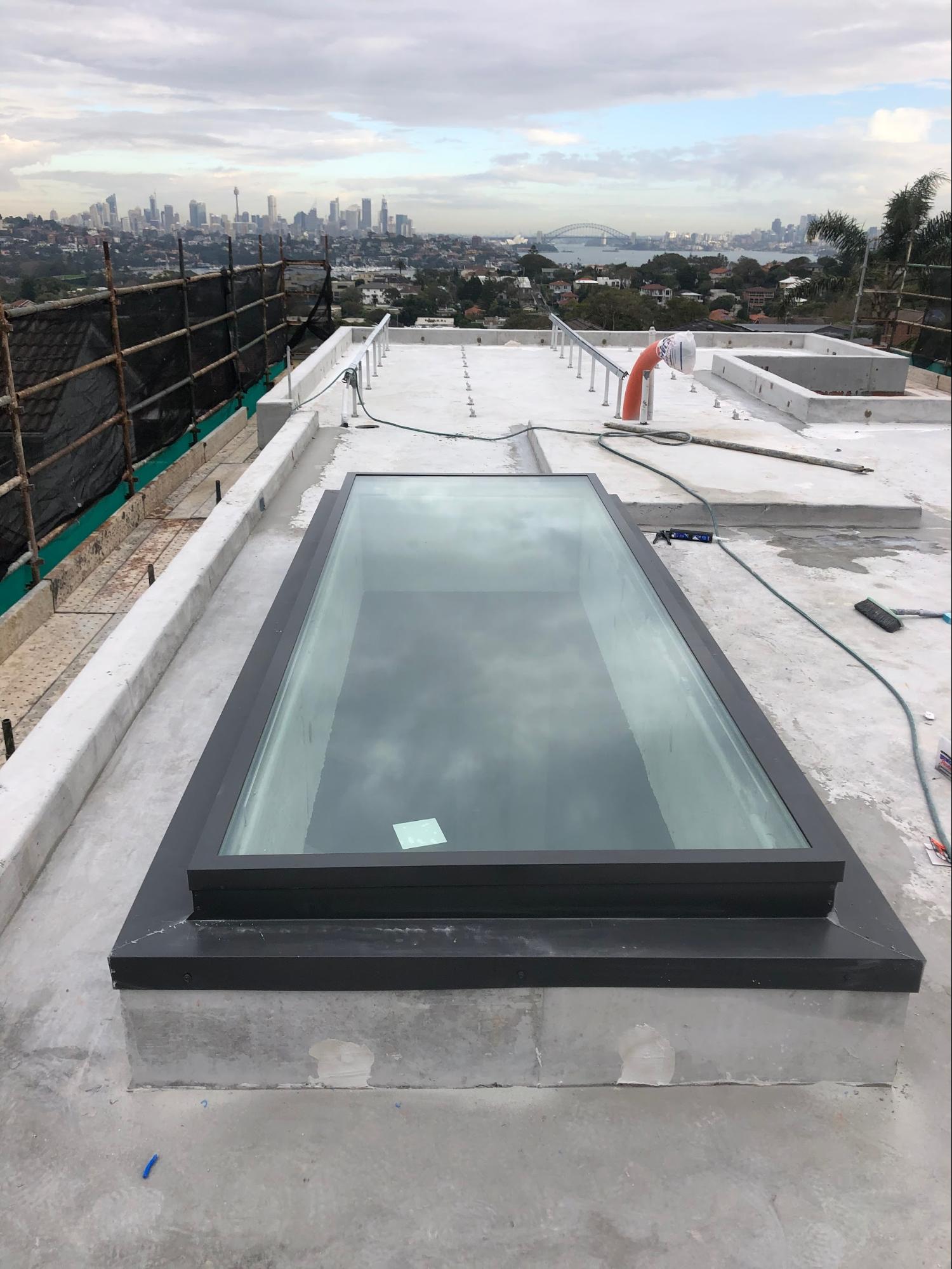 Concrete Roof Installation