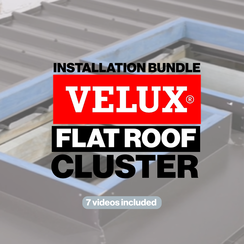 Installation Bundle: VELUX Flat Roof Cluster