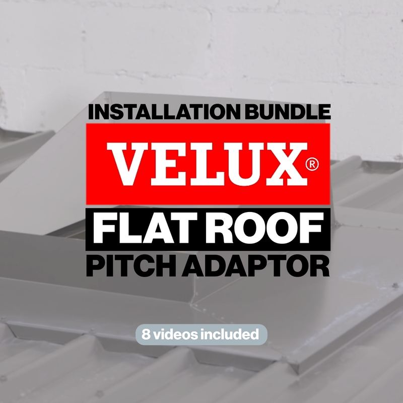 Installation Bundle: VELUX Flat Roof Pitch Adaptor