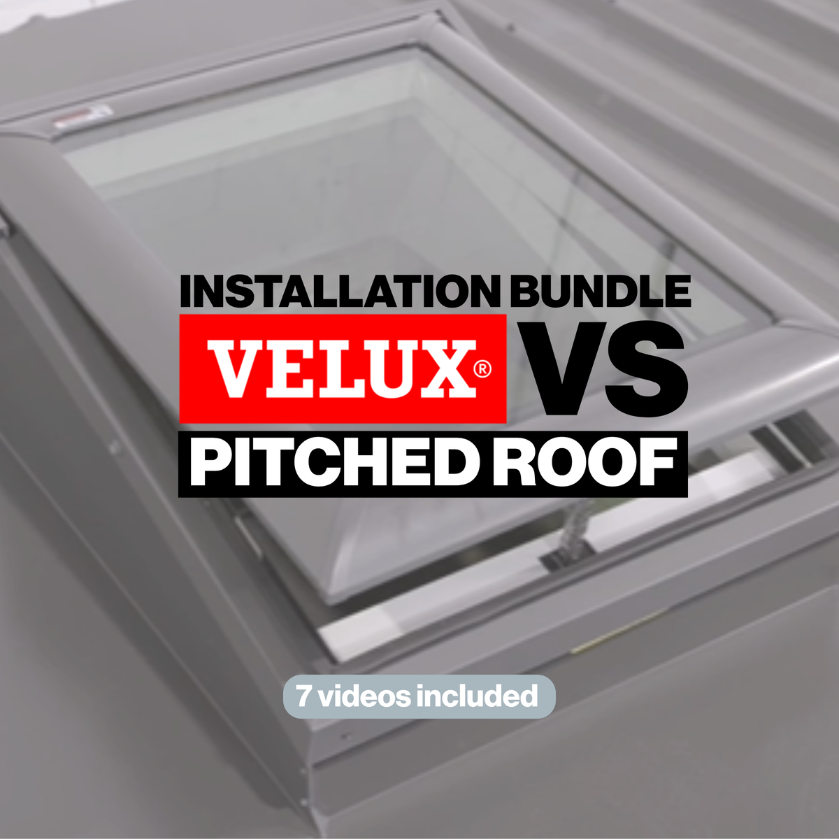 Installation Bundle: VELUX VS Pitched Roof — The Skylight Warehouse