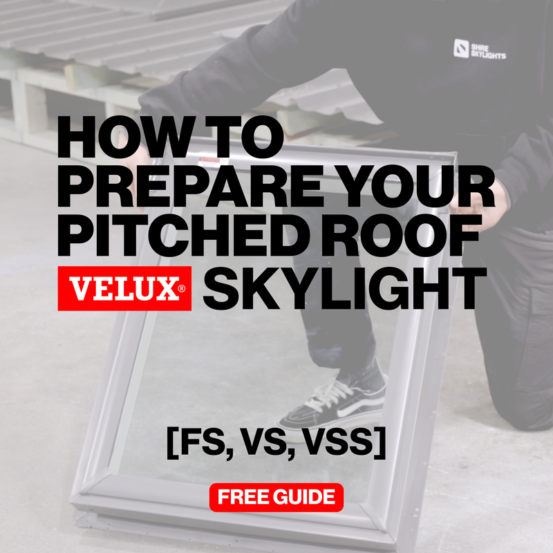 Free Guide: How to prepare your pitched roof skylight (FS, VS, VSS)