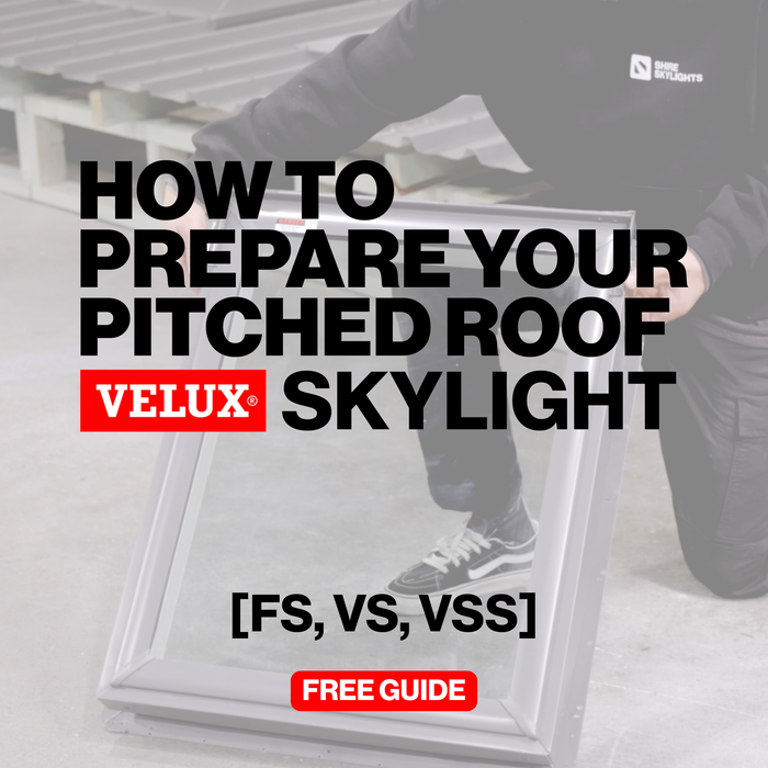 Free Guide: How to prepare your pitched roof skylight (FS, VS, VSS)