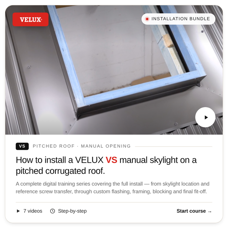 Installation Bundle: VELUX VS Pitched Roof