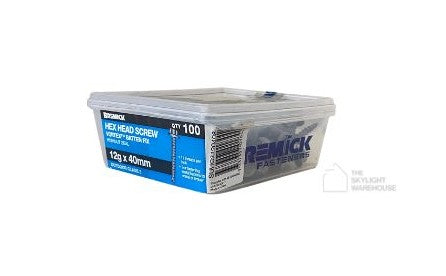 BREMICK Vortex 40mm Batten Screw — The Skylight Warehouse