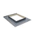 Custom Base Flashing for Pitched Roof VELUX C12 (550 x 1800)